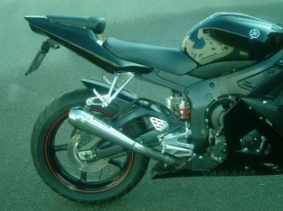 Endy Pro GP RVS Einddemper met E-keur Yamaha YZF-R6 2003 > 2005